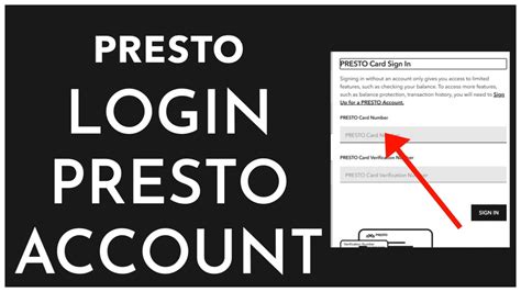 presto shopper login